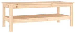vidaXL Salontafel 110x50x40 cm massief grenenhout