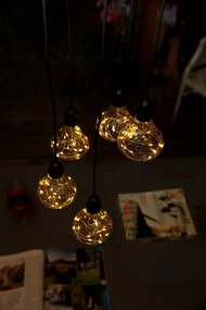 Luxform Batterij Tuin Hanglamp Bubbles 5-lichts