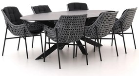 + 15% kassakorting | Diningset Manifesto | 6 personen | Tuinset sintered stone | 7-delig | Kees Smit Tuinmeubelen