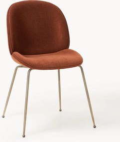 WESTWING x GUBI, Gestoffeerde eetkamerstoel Beetle by Delia Lachance