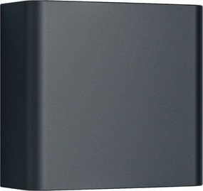 LED Wandlamp Brinton Victo - Antraciet 2W 11x10cm