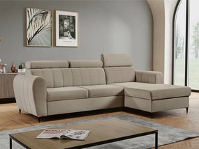 Hoekbank Temple 126, Aanwezig, Aanwezig, 262x175x90cm, 135 kg, Poten: Metaal