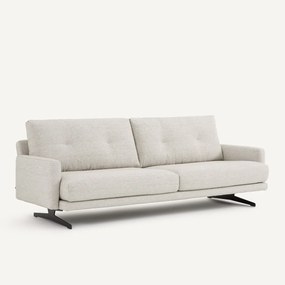 3- of 4-zitsbank, in gespikkeld canvas, DELICATO