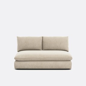 Modulaire 2-zitsbank.gemêleerd polyester, Malo