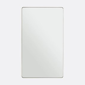 Rechthoekige spiegel, metaal, breedte 100 x hoogte 170 cm, IODUS