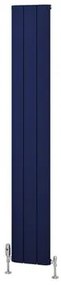 Eastbrook Withington radiator 30x180cm aluminium 812W blauw