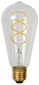 Lucide Bulb dimbare LED lamp 2700K E27 5W 6.4cm transparant