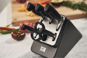 ZWILLING VIER STERNE 7-delig, Messenblok, Anthraciet - VIER STERNE - ZWILLING