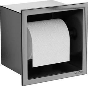 Mexen X-Wall-P toiletrolhouder, geborsteld gun grijs - 19E3