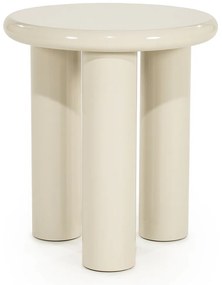 Ronde Salontafel Small Beige - 45 X 45cm.