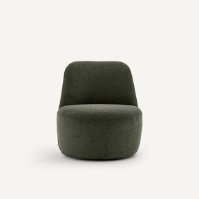 Draaibare fauteuil, in polyester, ROSEBURY, ontwerp Emmanuel Gallina