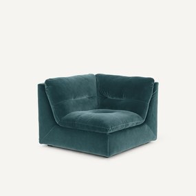 Modulaire 90° hoek in fluweel, GIULIANO