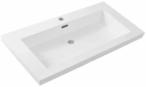 Mueller Brazil badmeubel 80cm hoogglans antraciet 1 kraangat