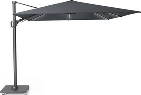 Platinum Challenger zweefparasol T2 3x3m (excl. voet) anthtracie GLOW