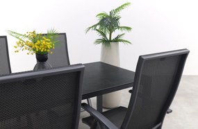 Hartman Valentino/Chaneo verstelbare tuinset - 180x90 cm. - 5-delig