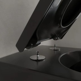 Villeroy & Boch Subway 2.0 randloos toilet met DirectFlush en CeramicPlus zwart mat