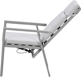 Garden Impressions Kasper tuinstoel verstelbaar - taupe