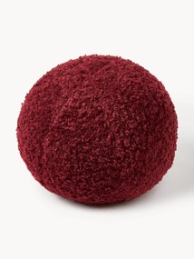 Rond teddy stoffen decoratief kussen Dotty