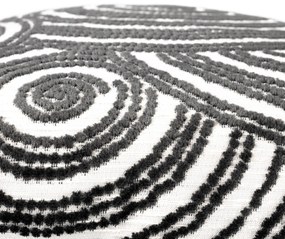 Zuiver Rings Sierkussen - Naturel Antraciet