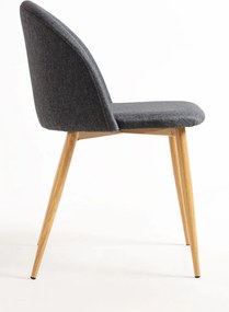 Pak 4 Vint Stoffen Stoelen