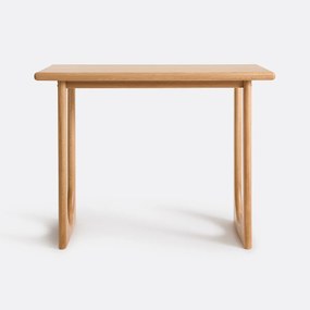 Bartafel, massief eiken en gefineerd, 140 cm breed, DOUVE