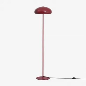 Hilma Metalen Vloerlamp Wijn Rood - Sklum