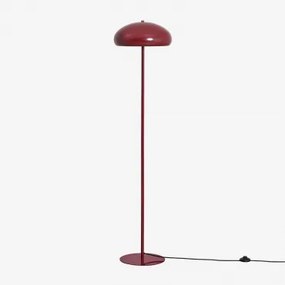 Staande Lamp Van Ijzer Hilma Wijn Rood - Sklum
