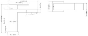 Sanigoods Conner wastafelmengkraan chroom