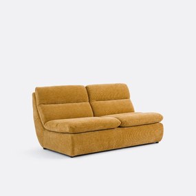 ERABLE 2-zits bank van reliëffluweel