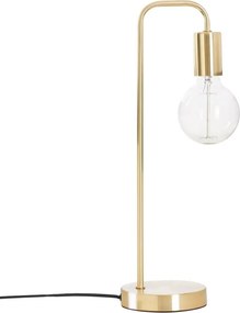 Atmosphera Keli Tafellamp - Goudkleurig Metaal - Hoogte 46 cm - E27 Fitting