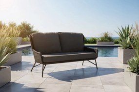 4 Seasons Outdoor Wing 2.5-zits loungebank Tuinbank   zwart weerbestendig