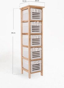 Nuvio Smalle Ladekast 5 Laden