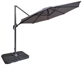 Garden Point Pesaro 3m antraciet tuinparasol