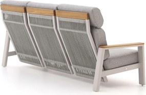 Loungebank Tuin Bellagio | Aluminium | 3 personen | Tuinbank Beige | 228cm | Incl. kussens | Kees Smit Tuinmeubelen