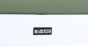 Hoek loungeset 5 personen Aluminium Wit  Lifestyle Garden Furniture Luca