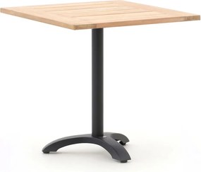 Tuin eettafel Bellagio | Vierkant | Tuintafel Teakhout | 80x80cm | 2 personen | Kees Smit Tuinmeubelen