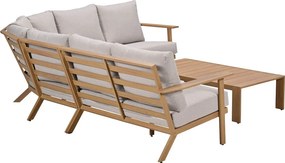 Garden Impressions Ariane loungeset 5-delig - light teak look
