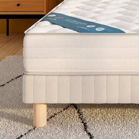 Ensemble matras in HR mousse en bedbodem met latten