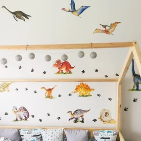 INSPIO Dinosaurussen - Muurstickers