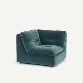 Modulaire 90° hoek in fluweel, GIULIANO