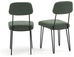 Set van 2 vintage stoelen, Koper