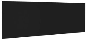 vidaXL Hoofdbord wandmodel 240x1,5x80 cm bewerkt hout zwart