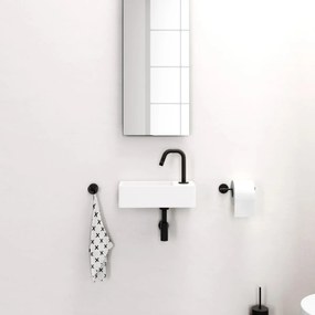 Clou Kaldur fonteinkraan met accessoires zwart mat