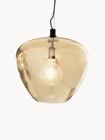 Hanglamp Bellissimo van getint glas