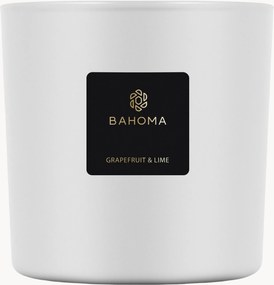 Handgemaakte 3-lonts geurkaars Grapefruit & Lime (grapefruit, limoen, jasmijn & patchouli)