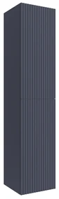 Muebles Raya kolomkast ribbelfront 160cm marine blauw