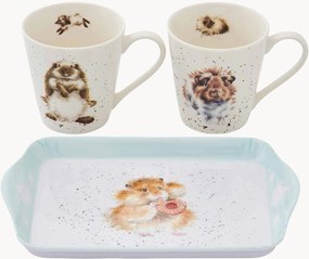 Mokken en dienbladset Diet Starts, 3-delig