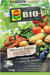 Compo meststof voor fruit &amp; groenten – 3,5 kg – bio