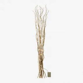 Bamboe takken met LED-verlichting Baze Goud - Sklum