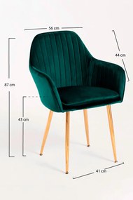 Chic Gouden Stoel